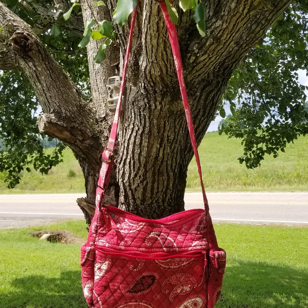 Vera Bradley Mesa Red Crossbody/Shoulder Bag